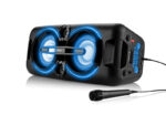Sistem audio portabil GoGEN BPS 686, 2 X 30 W, Bluetooth, radio FM, karaoke, 2xUSB, AUX IN