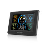 Statie meteo interior-exterior GoGEN ME 3397 B, LCD color, 3 senzori inclusi, ceas cu alarma, negru