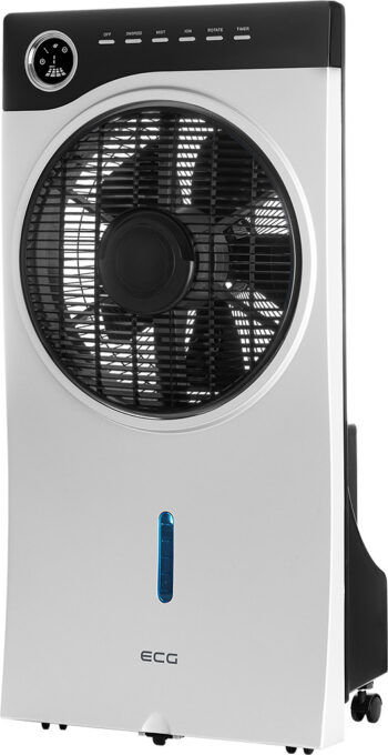 Ventilator portabil 3 in 1 ECG Mr. Fan, pulverizare apa, ionizare, umidificare, 2.5 litri, 3 viteze, telecomanda Ventilator portabil 3 in 1 ECG Mr. Fan, pulverizare apa, ionizare, umidificare, 2.5 litri, 3 viteze, telecomanda