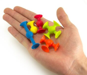 Joc de constructie Mini Squigz - Fat Brain Toys
