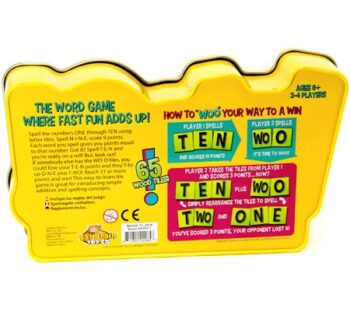 Joc educativ cu litere si numere Woo - Fat Brain Toys