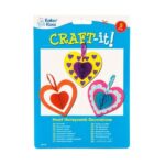 Inimioare fagure decorative Baker Ross