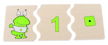 Joc Puzzle Cognito Recunoaste Numerele - Beleduc
