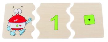 Joc Puzzle Cognito Recunoaste Numerele - Beleduc