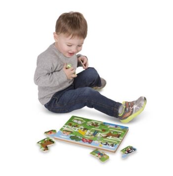 Puzzle cu sunete Old McDonald