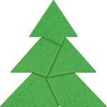 IQ game din piatra Christmas Tree