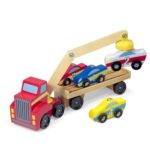 Transportor de masini cu elevator magnetic Melissa and Doug