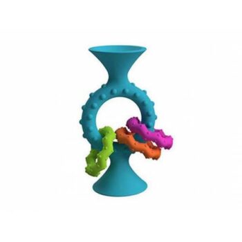 Jucarie bebelusi pipSquigz Loops Turcoaz