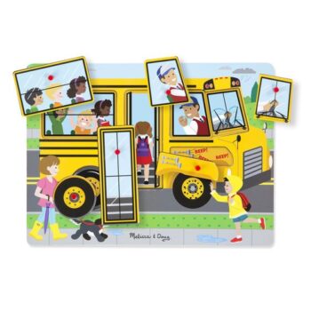 Puzzle sonor La plimbare - Melissa & Doug Puzzle sonor La plimbare - Melissa & Doug