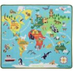 Covor de joaca Harta Lumii -  Melissa and Doug