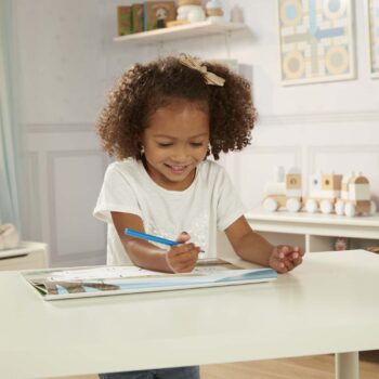 Bloc cu desenat punct cu punct Animale si numere - Melissa and Doug