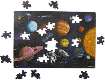 Primul meu puzzle eco din carton Spatiul - Melissa & Doug Primul meu puzzle eco din carton Spatiul - Melissa & Doug