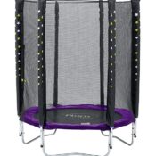 Set Trambulina Cu Plasa De Protectie Junior 140 Cm PLUM