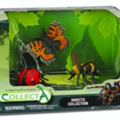 Set 3 figurne Insecte pictate manual SOB Collecta
