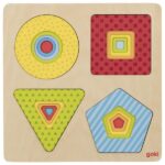 Puzzle stratificat Forme geometrice