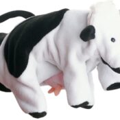 Papusa de mana Vacuta Beleduc