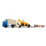 Set de joaca Utilaje de constructii din lemn