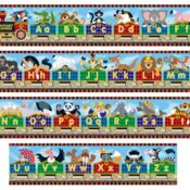 Puzzle gigant de podea Alfabet Express Melissa and Doug