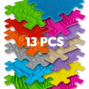 Set covorase ortopedice senzoriale puzzle Huge 1A Muffik