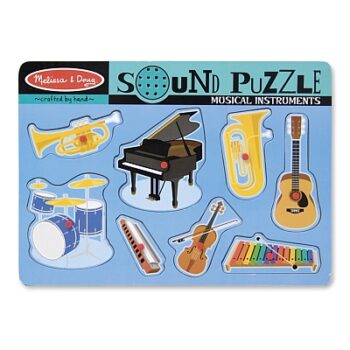 Puzzle sonor Instrumente muzicale Melissa and Doug Puzzle sonor Instrumente muzicale Melissa and Doug
