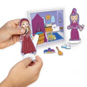 Set de joaca magnetic Castel medieval - Melissa & Doug