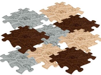 Covoras ortopedic senzorial puzzle Set Roots Covoras ortopedic senzorial puzzle Set Roots