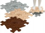 Covoras ortopedic senzorial puzzle Set Roots