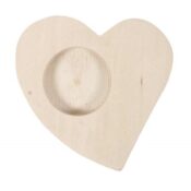 Suport candela de decorat Inima