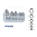 Set 11 greutati metalice pentru balante