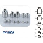 Set 11 greutati metalice pentru balante