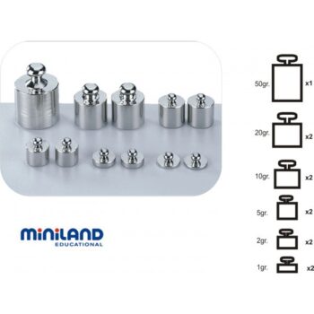 Set 11 greutati metalice pentru balante