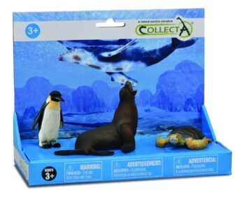 Set de 3 figurine pictate manual Foca, Pinguin si Testoasa Set de 3 figurine pictate manual Foca, Pinguin si Testoasa