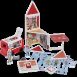 Set de joaca magnetic Statia de Pompieri- Melissa & Doug