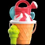 Set jucarii apa si nisip Galetusa cu unelte Gelato