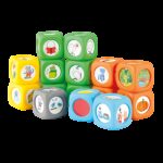 Set 15 Cuburi cu povesti Story Cubes cu ghid pedagogic si suport audio in limba romana