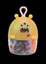 Miniset de modelaj cu 10 culori de plastilina usoara Monstruleti Portocaliu