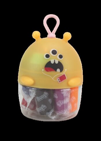 Miniset de modelaj cu 10 culori de plastilina usoara Monstruleti Portocaliu