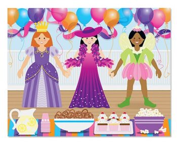 Colectia de abtibilduri reutilizabile Parada de moda Melissa and Doug