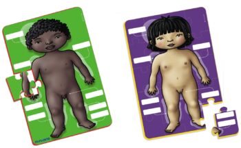 Puzzle educational corpul uman Miniland