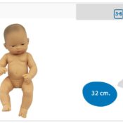 Papusa Bebelus asiatic Fata 32 cm - Miniland