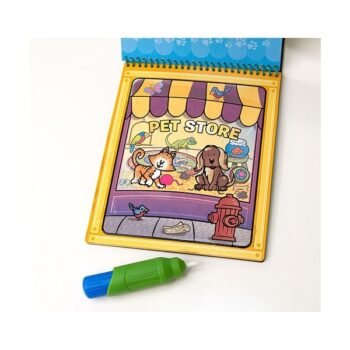 Apa Magica Carnet de colorat Animale Melissa and Doug