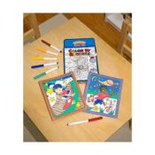 Carnet de colorat pe numere Melissa and Doug Albastru