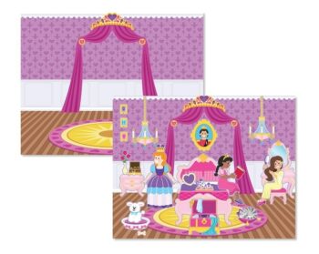 Abtibilduri reutilizabile Castelul printesei Melissa and Doug