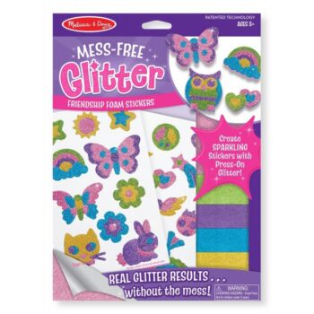 Set creatie abtibilduri cu sclipici Prietenie - Melissa and Doug Set creatie abtibilduri cu sclipici Prietenie - Melissa and Doug