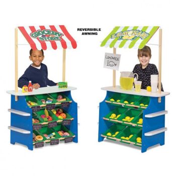 Stand de joaca din lemn Fructe si legume Stand de joaca din lemn Fructe si legume