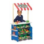 Stand de joaca din lemn Fructe si legume