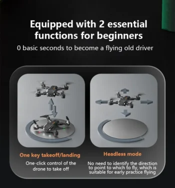 Dronă Uav Aerial High Definition Professional Automatic Camera Duală 8k de evitare a obstacolelor și control telecomandă pentru dronă de la distanță, pentru adulți și începători - Black Avoid Dual 8K
