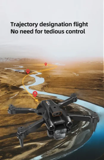 Noul M4 RC Drone 4K Professional cu unghi larg Triple HD Camera HD Helicopter RC pliabil WIFI FPV Înălțime Stabil - M4Pro-Triple4K-Bag