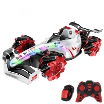 Masina De Jucarie Cu Telecomanda F1 Din Plastic Andowl Q Rc88 Si Spray Abur Alb