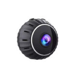 Mini Camera de Supraveghere, Camera Web, Smart, Model Andowl, Magnet, WiFi, 1080p Full HD, Rotatie 360 Grade, Night Vision, Senzor de miscare, Negru